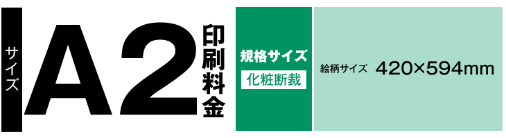 A2サイズ印刷内容